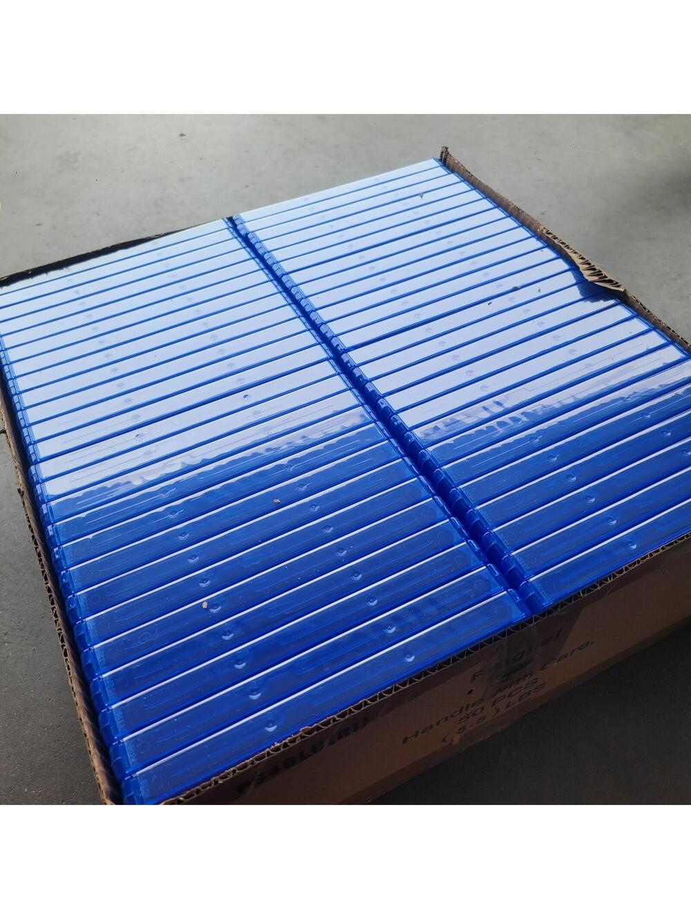Lot of 50 PS4 / PS5 Game Case Replacement Clear Blue - Picture 4 of 7